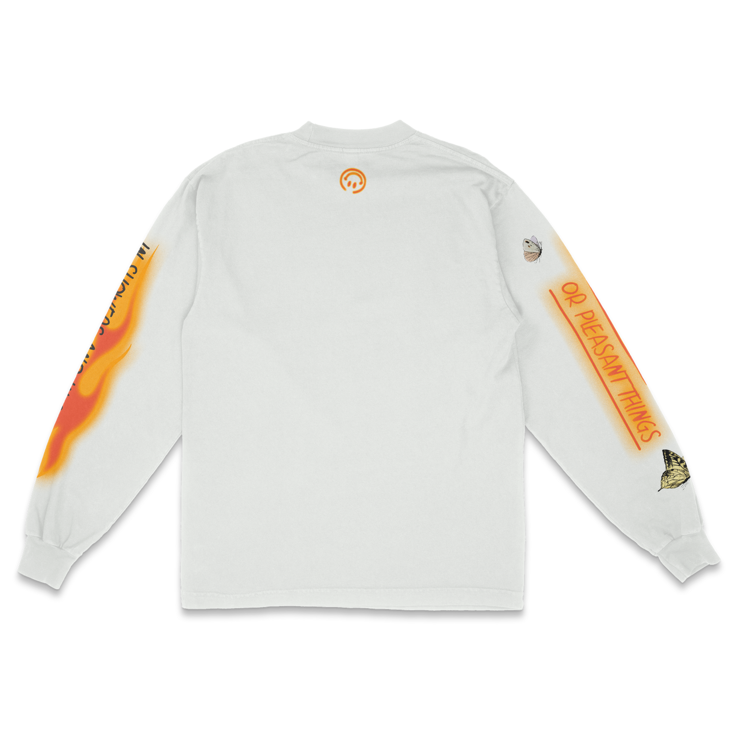 Everything Will Grow White Long Sleeve