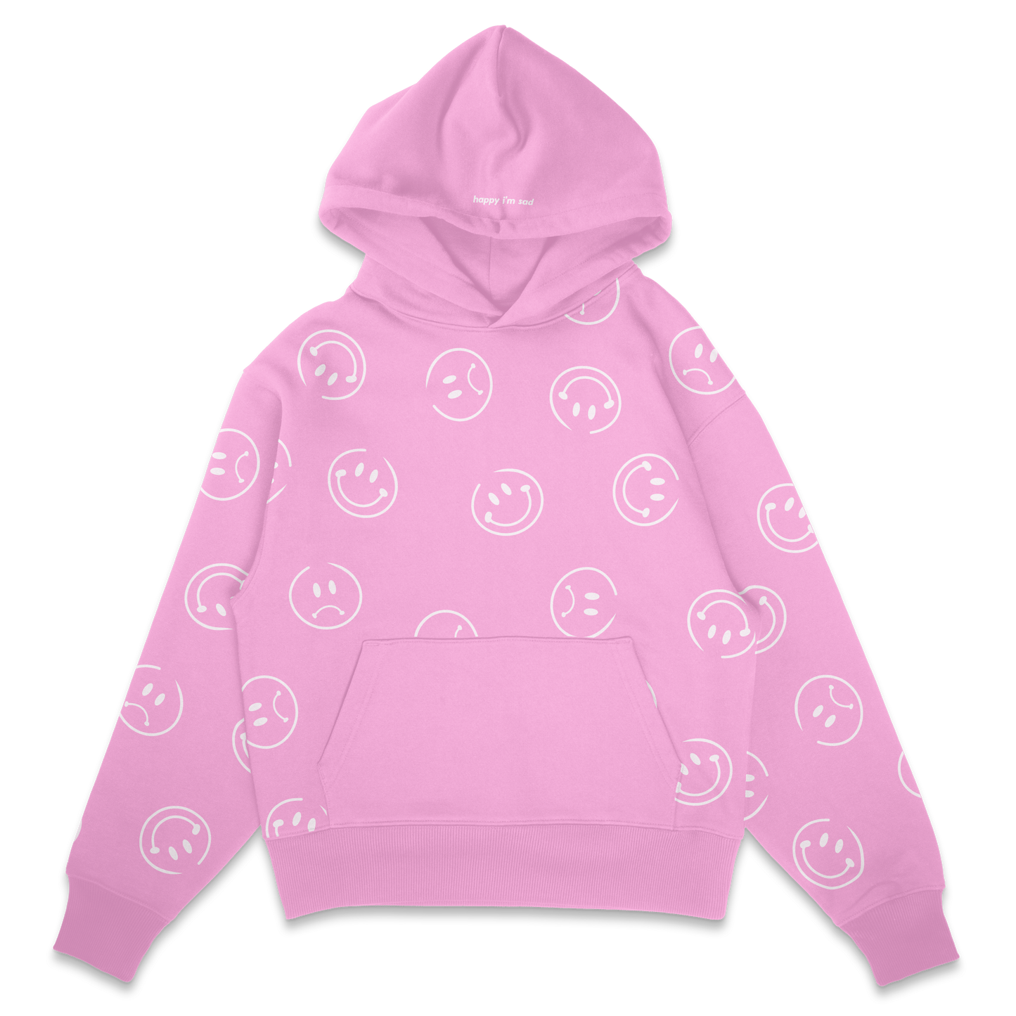 Mixed Emotions Hoodie - Pink