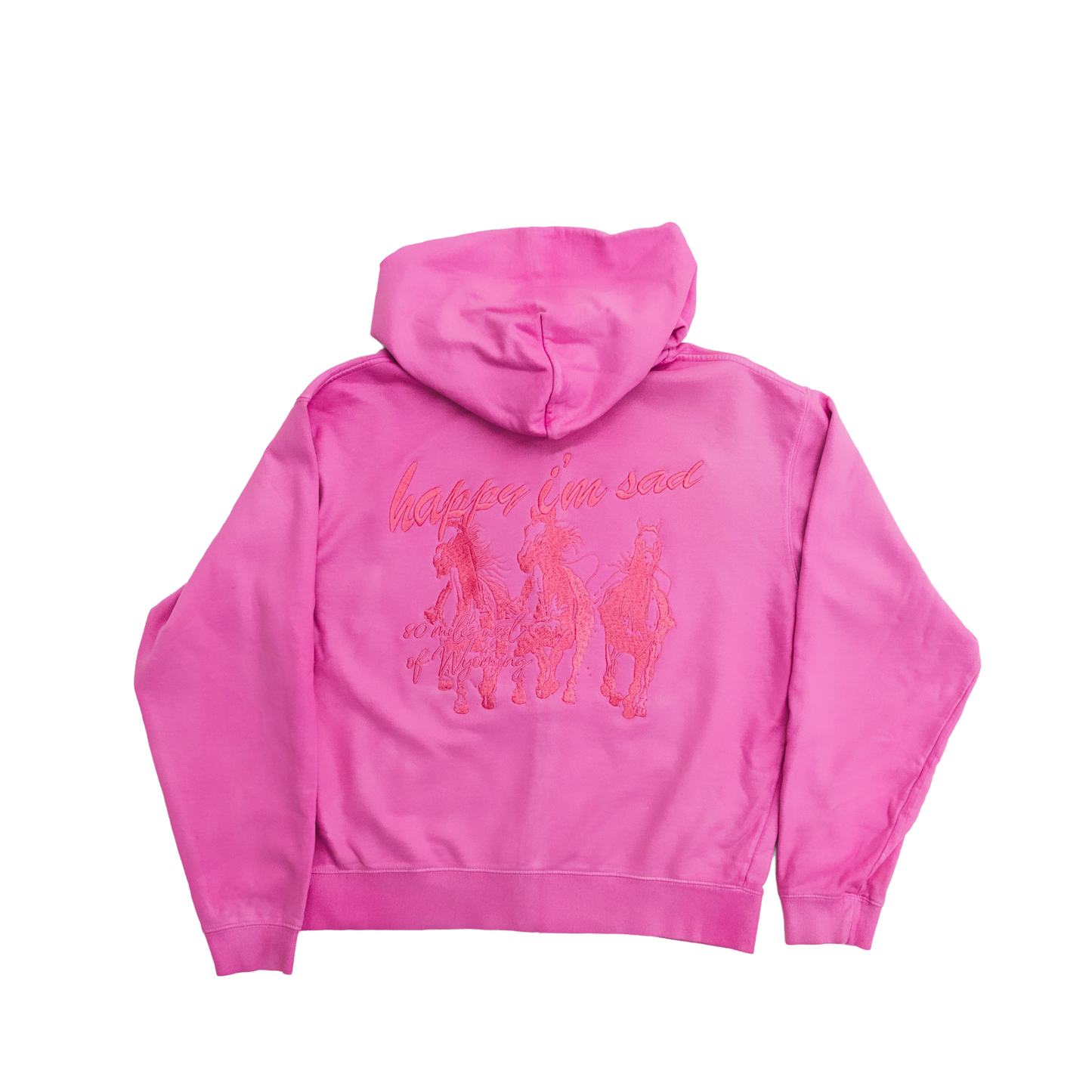 80 Miles West Pink Zip Up