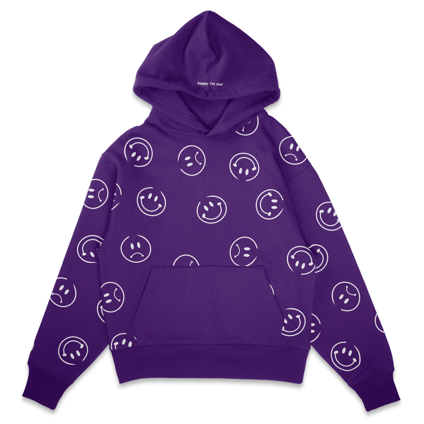 Mixed Emotions Hoodie - Purple