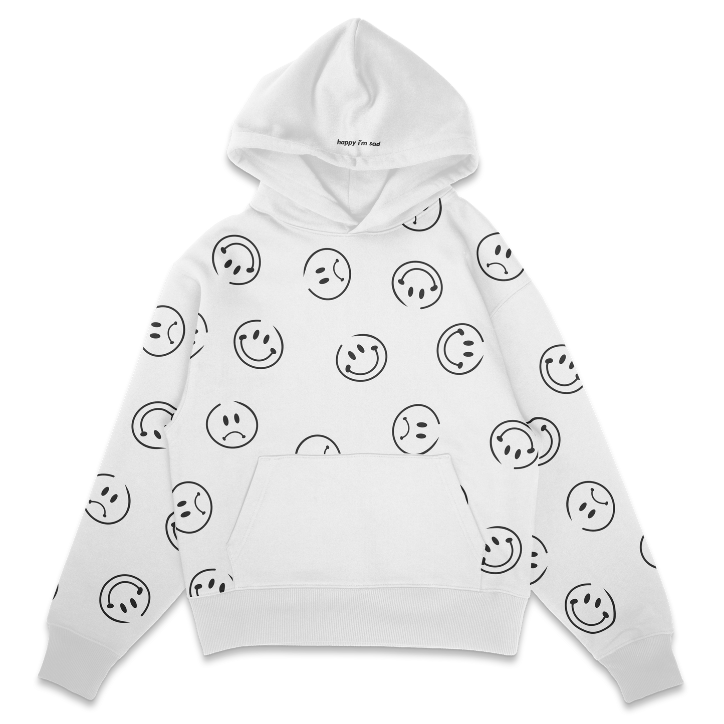 Mixed Emotions Hoodie - White